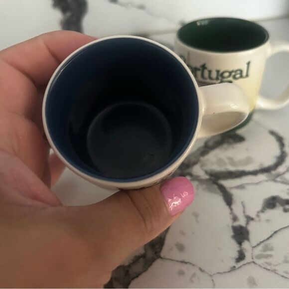 RARE Starbucks Demitasse
Lisbon Lisboa Portugal 2013 - Set of 2 - Picture 3 of 5